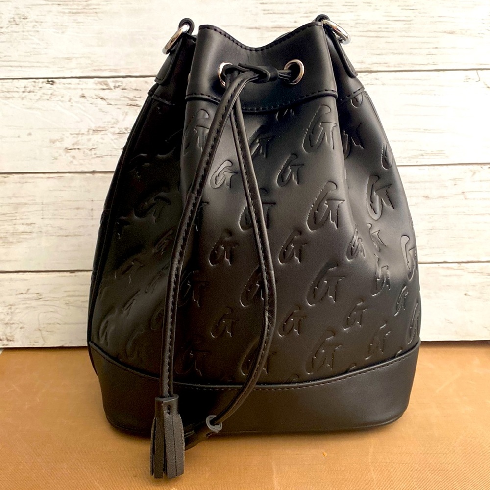 Glam Aholic Lifestyle Medium Black Bucket Bag